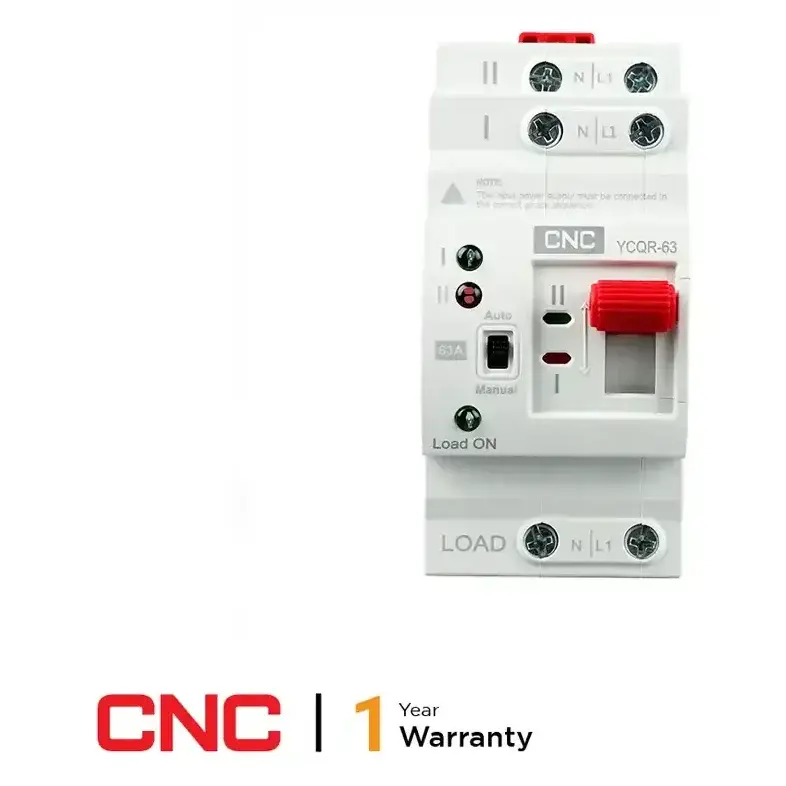 Mini Automatic Transfer Switch (ATS)-63A/2P/CNC