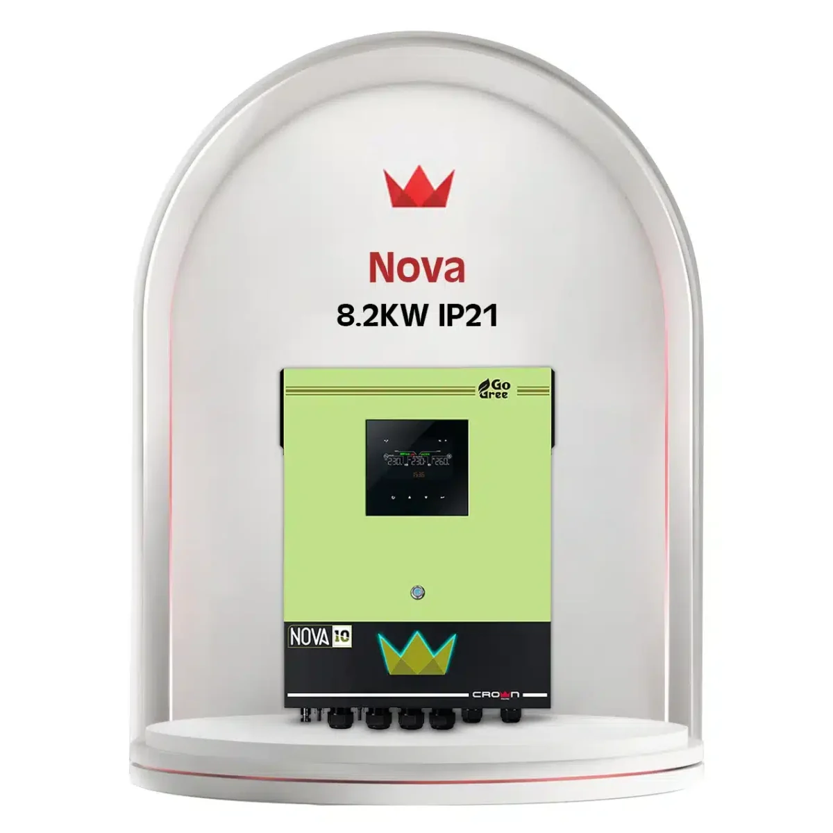 Crown Micro NOVA-8.2kW 48V PV-12000W MPPT Solar Inverter