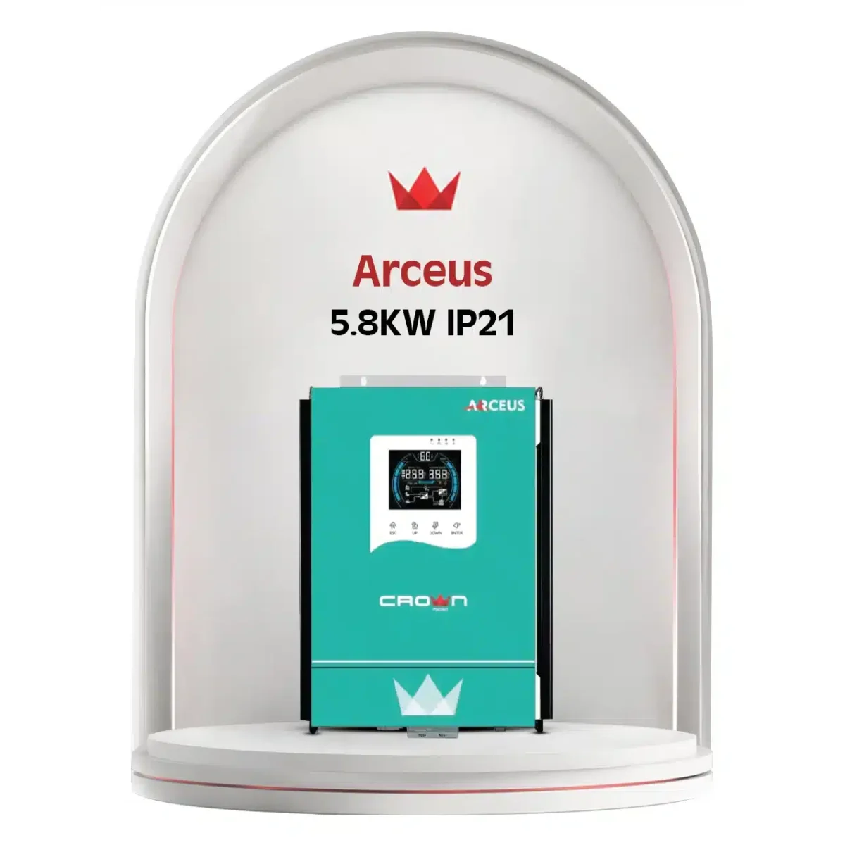 Crown Micro ARCEUS-5.8kW 48V PV-6000W MPPT Solar Inverter