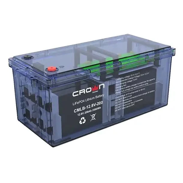 Crown Micro 12.8V 200Ah Lithium Battery
