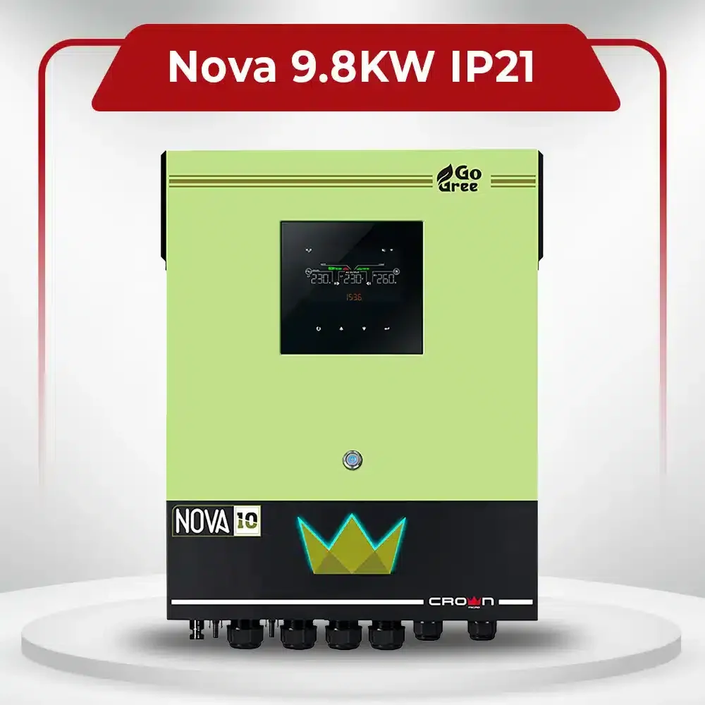 Crown Micro NOVA-9.8kW 48V PV-12000W MPPT Solar Inverter