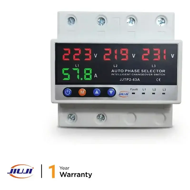 Phase Selector/ATS With voltage and Current protection