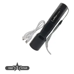 One Star Rechargeable Torch Light