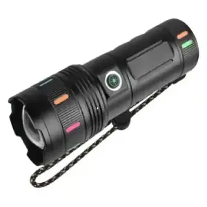 High-Power Rechargeable LED Flashlight/Torch
