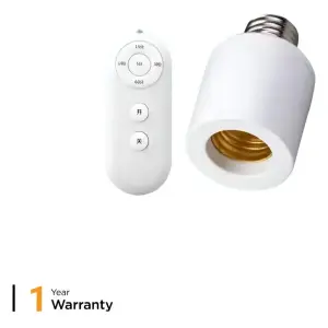 Wireless Remote Control Switch Lamp Holder