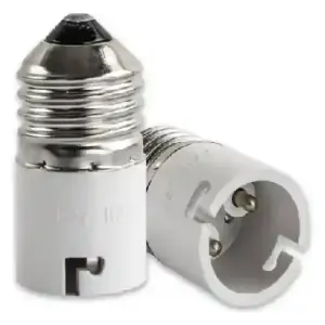 1 Pcs (Patch to Pin) Lamp Holder Converter Adapter (Lamp Holder)