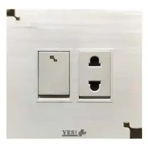 2-Pin Multi Socket With a Switch.
