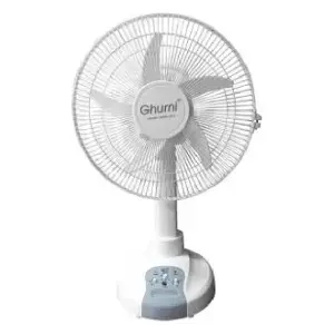 Ghurni 12 inch Ac/Dc Rechargeable Table Fan