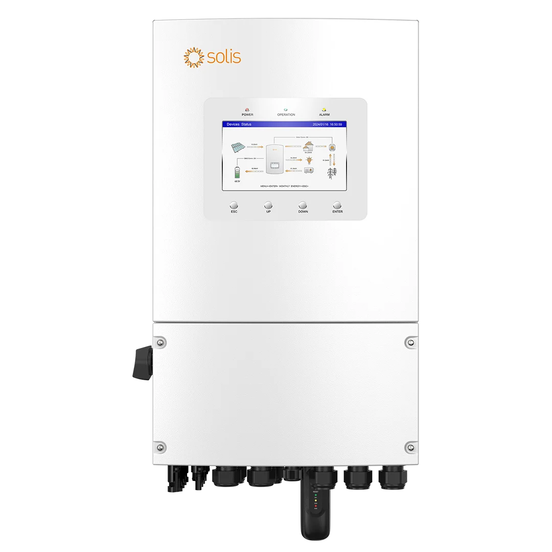Solis S6-EH1P6K-L-PLUS 6kW Single Phase Hybrid Solar Inverter