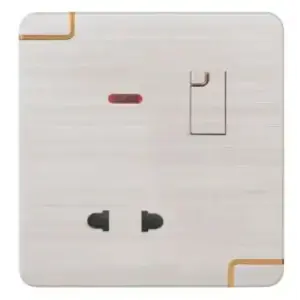 2 Pin Socket with Switch (Walton Gang Switch)