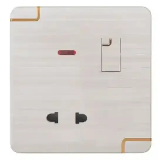 2 Pin Socket with Switch (Walton Gang Switch)