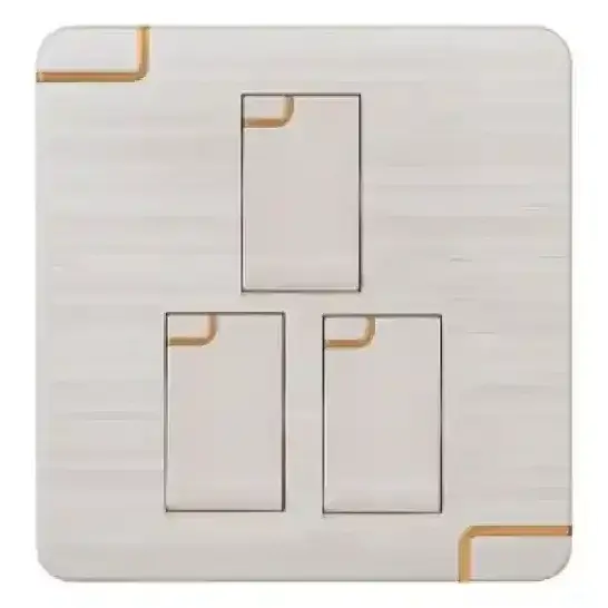 3 Gang 1 Way Switch (Walton Gang Switch)