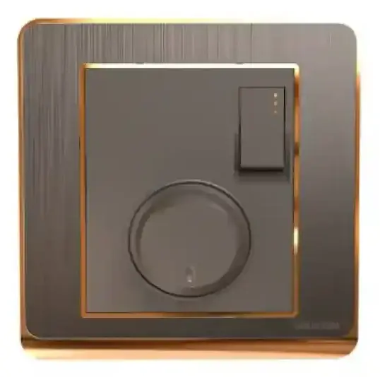 Fan Speed Regulator With Switch (Crown Series) Walton Gang Switch