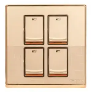 4 Gang Switch (Fiona Series) Walton Gang Switch