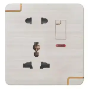 5 Pin Socket with Switch (Walton Gang Switch)