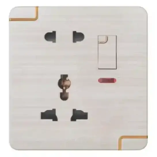 5 Pin Socket with Switch (Walton Gang Switch)