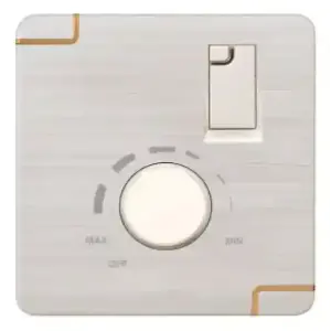 Fan Speed Regulator with Switch (Walton Gang Switch - WFLFRS)