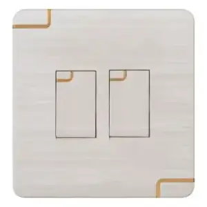 2 Gang 1 Way Switch (Walton Gang Switch)