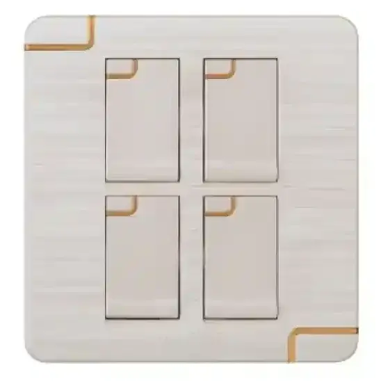 4 Gang 1 Way Switch (Walton Gang Switch)