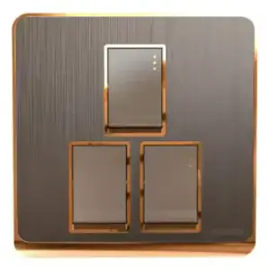 3 Gang Switch (Crown Series) Walton Gang Switch
